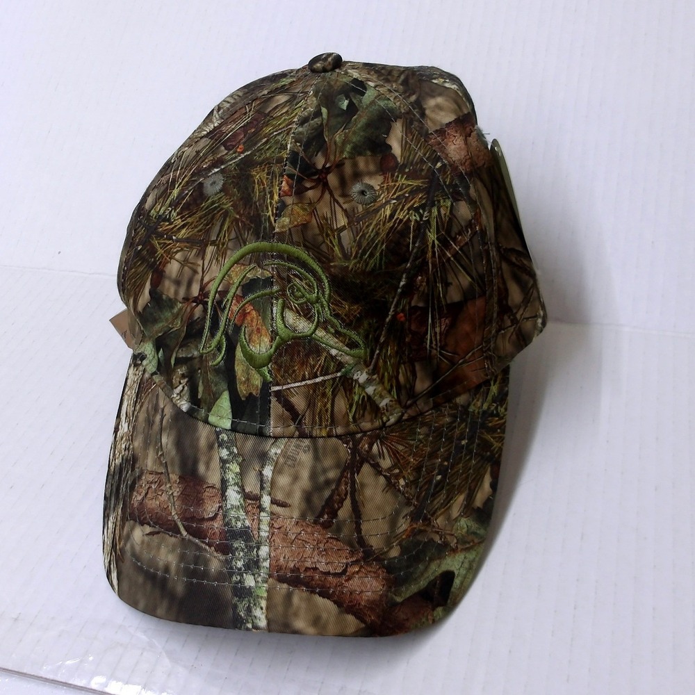 Ducks Unlimited Camo Baseball Hat Embroidered Duck Logo Adjustable‎ /#26496